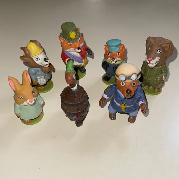 Playskool Other - Vintage Richard Scarry Playskool Puzzletown figures